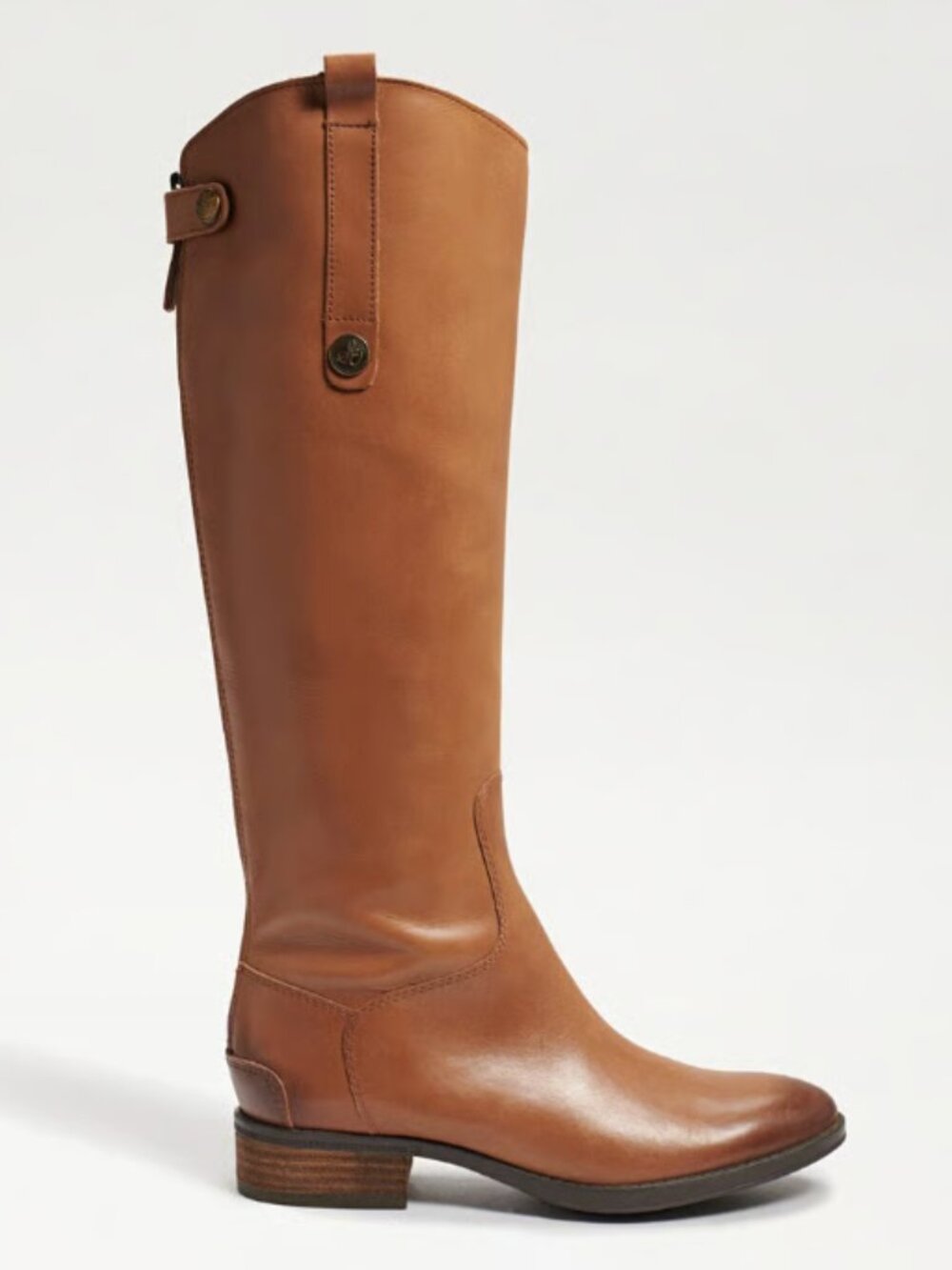 Sam Edelman Penny Riding Boot Tan Brown Equestrian Leather Tall 9.5 - Picture 2 of 13